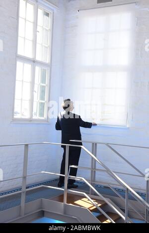 TU-Präsident Wolfgang Anton Herrmann in der thiersch Turm der Universität. [Automatisierte Übersetzung] Stockfoto