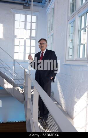 TU-Präsident Wolfgang Anton Herrmann in der thiersch Turm der Universität. [Automatisierte Übersetzung] Stockfoto