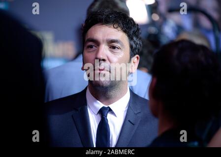 Direktor Bora Dagtekin bei der Premiere des Films "Das perfekte Geheimnis" im Mathäser Kino in München. [Automatisierte Übersetzung] Stockfoto