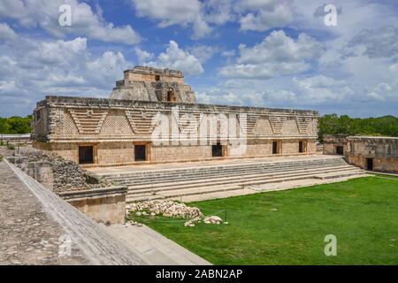 (Nonnenviereck Cuadrangulo de las Monjas), Uxmal, Yucatan, Mexiko Stockfoto