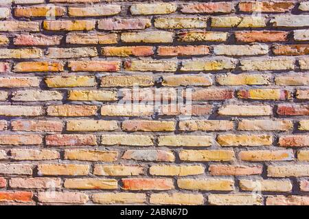 Alte Mauer in Itchan Kala, ummauerten Innenstadt der Stadt Chiwa, Usbekistan Stockfoto