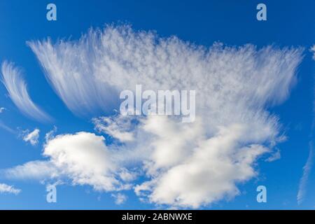 Wolkenformation, Gotland, Gotland, Schweden, September 2013 Stockfoto