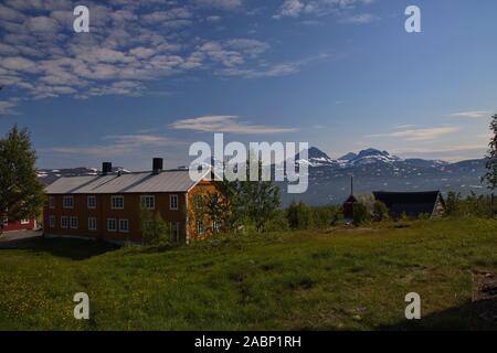 Sulitjelma Minenstadt Museum Stockfoto