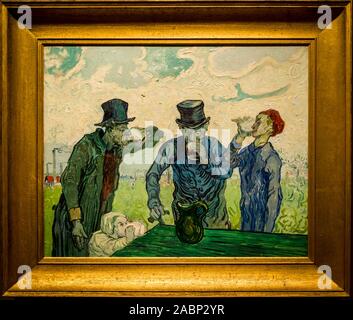 Vincent van Gogh Malerei Der Trinker, 1890, das Kunst Institut von Chicago, Chicago, Illinois, USA Stockfoto