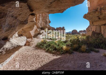 Valles de Rocas, Piedras Rocas, Copa del Mudo, südlichen Altiplano, in Bolivien, in Lateinamerika Stockfoto