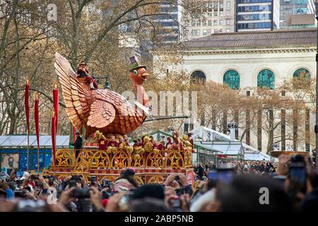 Macy's Thanksgiving Parade 28 Nov 2019, New York City, USA Stockfoto