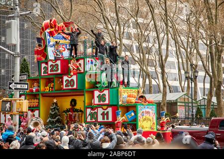 Macy's Thanksgiving Parade 28 Nov 2019, New York City, USA Stockfoto