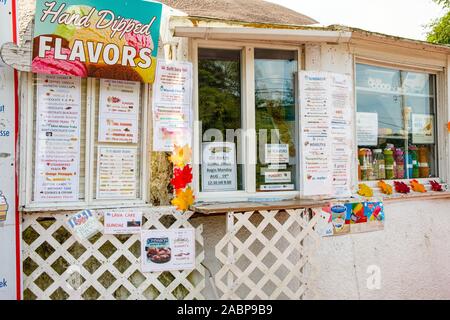 Das Iglu weichen Einfrieren, 462 East Main Street, Everett, PA Stockfoto