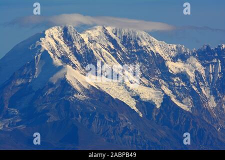 Berggipfel in Alaska Stockfoto