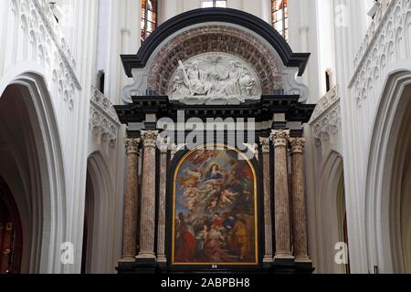 Kathedrale Unserer Lieben Frau, Hochaltar, Onze-Lieve-Vrouwekathedraal, Antwerpen, Belgien Stockfoto