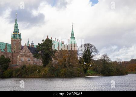 Schloss Frederiksberg in Hilleroed, nördlich von Kopenhagen Stockfoto