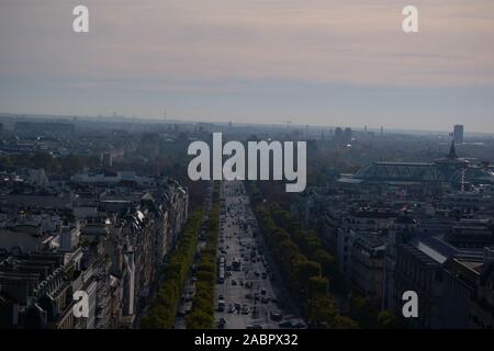 Champs-Elysees Elysées Stockfoto