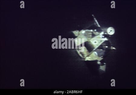 Apollo 11-LM-Ascent-Teleclip Stockfoto