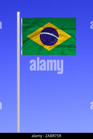 Flagge von Brasilien