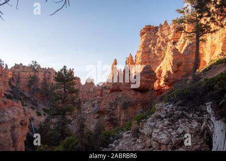 Bilder, Wandern, Felsen, Landschaften, kühl Stockfoto