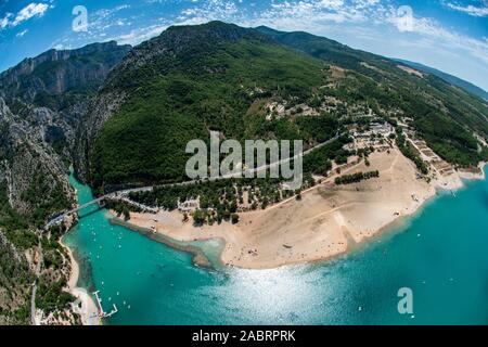 Sainte-Croix-See Stockfoto