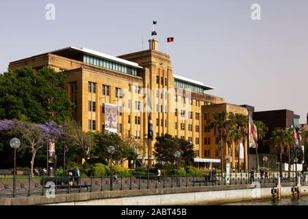 Museum für zeitgenössische Kunst, Sydney Harbour, Sydney Australien Stockfoto