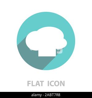 Chef cap Vektor icon. Vector Illustration Stock Vektor