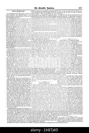Das Bild auf einer glatten Stahlplatte. Die Erdung Werkzeug wird anschließend über das ganze Antlitz der Platte für das Bild wechseln. Dieses Werkzeug wird zusammen mit einem Betrieb gebildet haben eine Anzahl von Zeiten MON IM SCHIFFBAU, der wiederholt werden soll. Und was sagt er "die kühnsten nuals. Die Blätter sind eiförmig sehr dunkel grün und sehr dick 1862 Scientific American Inc., 62-09-13 Stockfoto