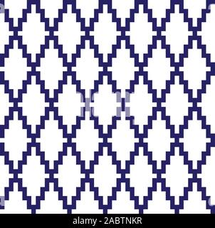 Klassische Argyle nahtlose Muster - Dies ist ein klassisches Argyle, rautenförmigen Muster geeignet für Website Ressourcen, Grafik, Print Design, Mode Stockfoto