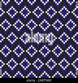 Klassische Argyle nahtlose Muster - Dies ist ein klassisches Argyle, rautenförmigen Muster geeignet für Website Ressourcen, Grafik, Print Design, Mode Stockfoto