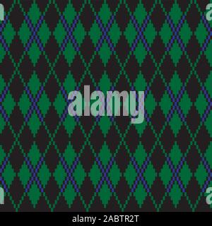 Klassische Argyle nahtlose Muster - Dies ist ein klassisches Argyle, rautenförmigen Muster geeignet für Website Ressourcen, Grafik, Print Design, Mode Stockfoto