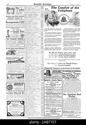 Der Komfort der Telefon für feine präzise Arbeit SENECA FALLS MFO. Co.695 Water Street Seneca Falls N.Y" U. S. A., Motor und Fuß Drehbänke MASCHINE SHOP OUTFITS Werkzeuge und Verbrauchsmaterialien. Beste Materialien. Beste Verarbeitung. Katalog kostenlos integrieren Ihre PATENTE UND BUSINESS IM ARIZONA STODDARD MIT UNTERNEHMEN, 8000 PHOENIX ARIZONA DER "Barnes' Zwei gute Bücher für Stahlarbeiter Härten mildern das Schmieden von Stahl durch JOSEPH V. WOODWORTH Größe 6% x 9 V $. Zoll. 288 Seiten. 201 illustra tionen. Preis 2,50 $ postpaid Die amerikanische Stahl Arbeitnehmer durch E.R. MARKHAM Größe 534 x 18 cm. 367 Seiten. 163 Stockfoto