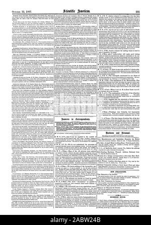 TUNING ANHANG FÜR GINTARS BANJOS UND ÄHNLICHE ZEICHENKETTE IN MASCHINEN FÜR DIE SANIERUNG UND REINIGUNG FEATHERSOrMan C. Monroe kombiniert GAGE PRESSER HEMMER RTC. Zum nähen MACHINESJo neue Publikationen. . Erweiterung feststellen., Scientific American, 1867-10-12 Stockfoto