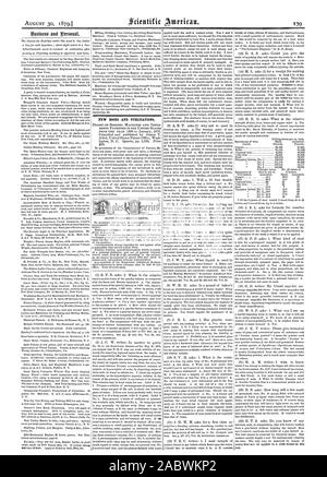 Neue BÜCHER UND PUBLIKATIONEN., Scientific American, 1879-08-30 Stockfoto