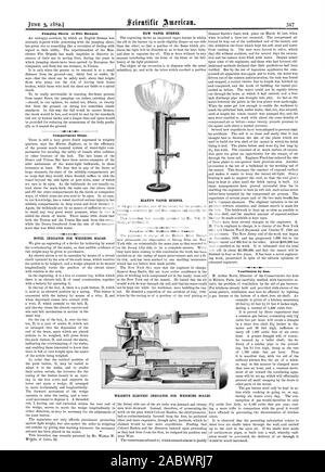 Springen Blätter oder Feuer. Fahrgastraum Schiffe. Roman INDIKATOR FÜR WAAGEN. Neue VAPOR BRENNER. BLAKE'S VAPOR BRENNER. Fortschritt der Hudson River Tunnel. Belüftung durch Gas., Scientific American, 1882-06-03 Stockfoto