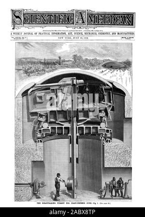 Eine wöchentliche Zeitschrift für PRAKTISCHE INFORMATIONEN KUNST WISSENSCHAFT MECHANIK CHEMIE UND PRODUZIERT., Scientific American, 1892-07-30 Stockfoto