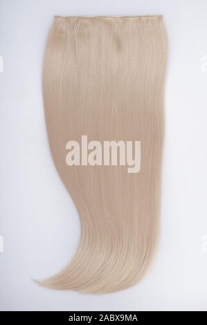 Gerade virgin remy Haar extensions Bundles Stockfoto