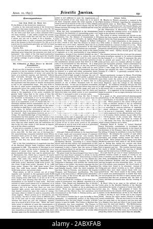 Gusseisen Feld für Motor 641. Die Nutzung der Wasserkraft durch die elektrische Übertragung. Von WILLIAM BAXTER JR. Eisenbahnen in Chile. Wissenschaft Anmerkungen., Scientific American, 1897-04-10 Stockfoto