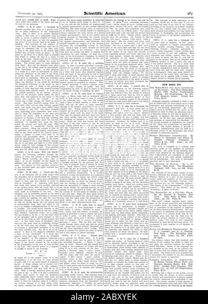 Neue Bücher etc., Scientific American, 1905-09-30 Stockfoto