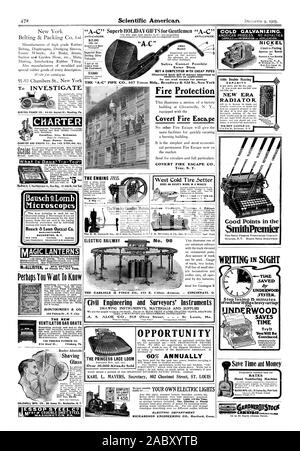 DOLD GALVANISIEREN. NICKEL Electro-Plating der DURYEA POWER CO 44-84 Aeyrud St. lesen Pa CHARTER Staatsmacht braucht. CHARTER GAS ENGINE CO., 148 Sterling. Krank. Tage Testversion. Preis 7,50 weniger $ MONTGOMERY fc CO 105 Fulton St. N.Y. STADT DER PHOENIX OFEN CO. Rasieren Glas CALDWELL MFG. Co.26 Jones St. Rochester N.Y. ESSOP STAHL C5) "C" gegen Krebs. Registriert Mail Postpaid 7 von 10 Bestellungen aus alten Kunden die "A-C" PIPE CO 807 Mal Hagan Gas Engine & Mfg. Co. TheWonder benzin Motoren etwas Neues rutschte Up-to-date Unsere priess wird aurprise elektrische Eisenbahn geben Sie Stammzellen NICHT EIN Stockfoto