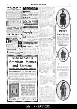 Lassen Sie uns Ihr Werk Pressteile Modelle. Expertenbeiträge TIIE GLOBUS MASCHINE UND STANZEN CO 010 0,01 t St Cleveland 0. & Experimentelle arbeiten. Gummi TEILE VON MODELLEN Telegrafie laudt St. New York. Drucken Sie Ihre eigenen PATTERN MAKER MODELLE AR WH ELS & Labels. Die TOE ganze Familie Anweisung durch eine Home=Flade 100 = 1,6 km Wireless Telegraph Set BAUCHREDENS PORTSMOUTH die Gate t Wohlstand gebundene Ausgaben von amerikanischen Häusern und Gärten, 480 Seiten. 1050 Abbildungen. Preis 5,00 $ HISTORISCHEN VILLEN DES JAMES RIVER kleine amerikanische Häuser - PREISWERT LOG BUNGALOWS - Die IRIS GARTEN-HAUS. Bootfahren IN AMERIKA - Stockfoto