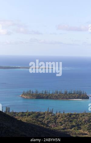 Der Küste Blick von Ile des Pins, Neukaledonien Stockfoto