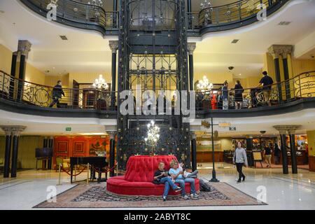 Gran Hotel Ciudad de Mexico, Mexiko Stadt, Mexiko Stockfoto