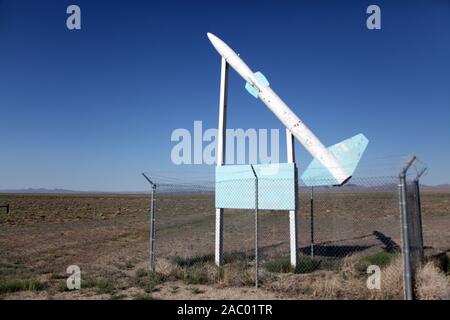 Tonopah Rocket Range Nevada USA Stockfoto