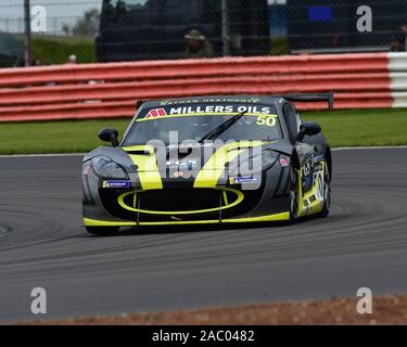 Nathan Heatcote, Ginetta G55, Ford GT4 SuperCup, BTCC Silverstone, Sonntag, 29 September, 2019, Autosport, British Touring Car Championship, BTCC, Stockfoto