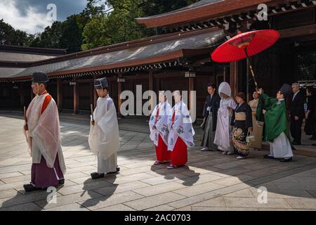 Meiji-Jingu, Tokio, Japan Stockfoto