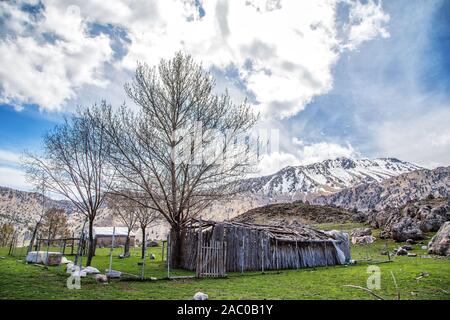 Taurusgebirge, Baranda Plateau und Wacholderbäume Stockfoto