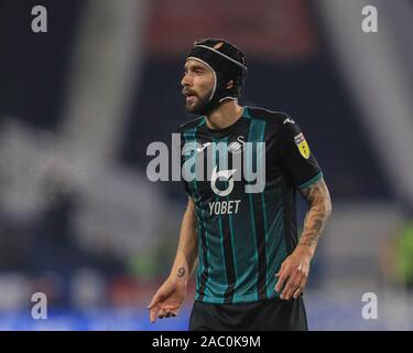 26.11.2019, John Smith's Stadion, Huddersfield, England; Sky Bet Meisterschaft, Huddersfield Town v Swansea City: Borja Baston (9) Der Swansea City während des Spiels Credit: Mark Cosgrove/News Bilder Stockfoto