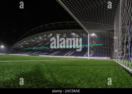 26.11.2019, John Smith's Stadion, Huddersfield, England; Sky Bet Meisterschaft, Huddersfield Town v Swansea City: Eine allgemeine Ansicht der John Smiths Stadion Credit: Mark Cosgrove/News Bilder Stockfoto