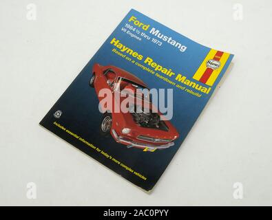 Ford Mustang V8 Motoren 1964 bis 1973 Stockfoto