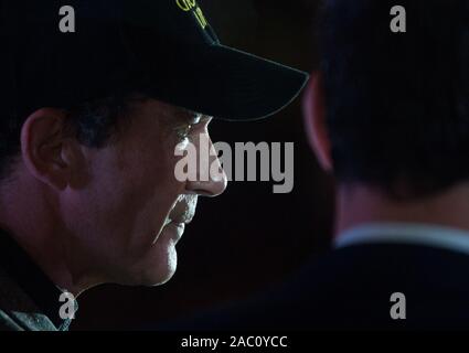 Malaga, Spanien. 29 Nov, 2019. Spanische Schauspieler und Regisseur, Antonio Banderas am Marques de Larios Straße während der zu leuchten. Antonio Banderas begrüßt die Weihnachtszeit durch das Einschalten der Weihnachtsbeleuchtung, die jedes Jahr gefeiert wird. Credit: SOPA Images Limited/Alamy leben Nachrichten Stockfoto