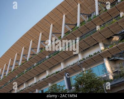 Das neue Olympiastadion 2020 in Tokio, Japan. Stockfoto