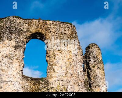 Ruiniert Chapter House, Reading Abbey Ruinen, Abby Viertel, Reading, Berkshire, England, UK, GB. Stockfoto