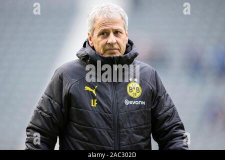 Berlin, Deutschland. 30 Nov, 2019. firo: 30.11.2019, Fuvuball, 1.Bundesliga, Saison 2019/2020, Hertha BSC Berlin - Borussia Dortmund Trainer Lucien Favre (Borussia Dortmund) Porträt | Nutzung der weltweiten Kredit: dpa/Alamy leben Nachrichten Stockfoto