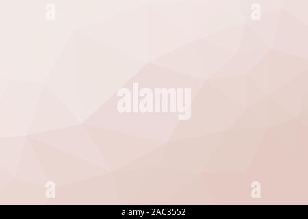 Erstes Licht Farbe des Jahres 2020. Gradient Dreieck Hintergrund, abstrakt polygon Muster - Abbildung. Polygonale Tapete. Stockfoto